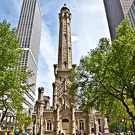 Chicago's famous Water Tower